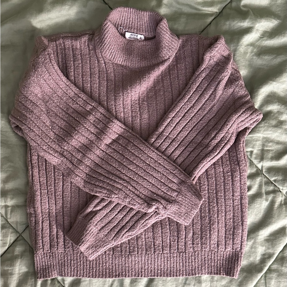 Ardene Mauve Turtleneck Sweater